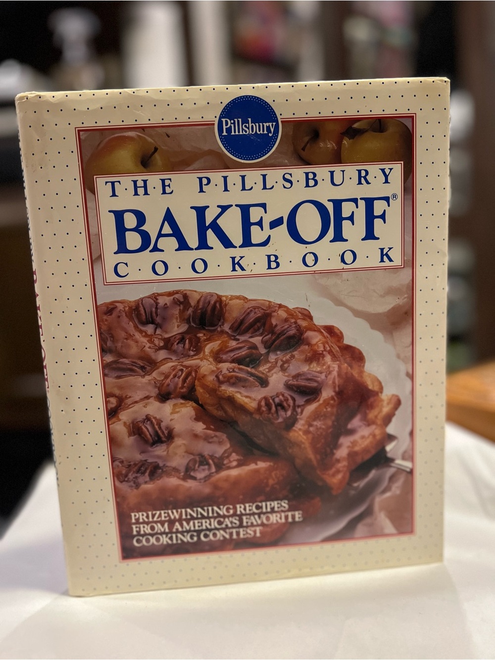 Vintage 1990 Pillsbury Bake-Off Cookbook 1st Edition Hardcover w/ Dust Jacket